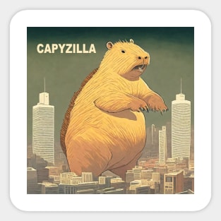 capyzilla Sticker